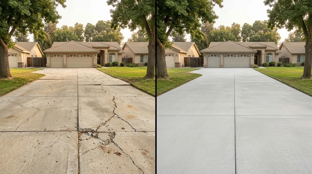 Result concrete in Modesto - Modesto Concrete Pros