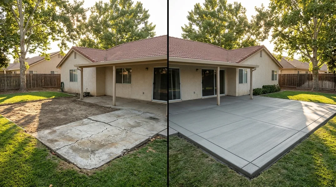 Result concrete in Modesto - Modesto Concrete Pros