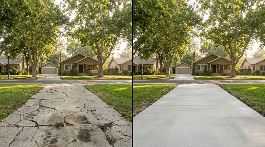 Result concrete in Modesto - Modesto Concrete Pros