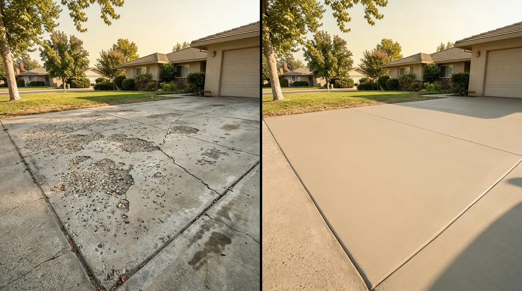 Result concrete in Modesto - Modesto Concrete Pros