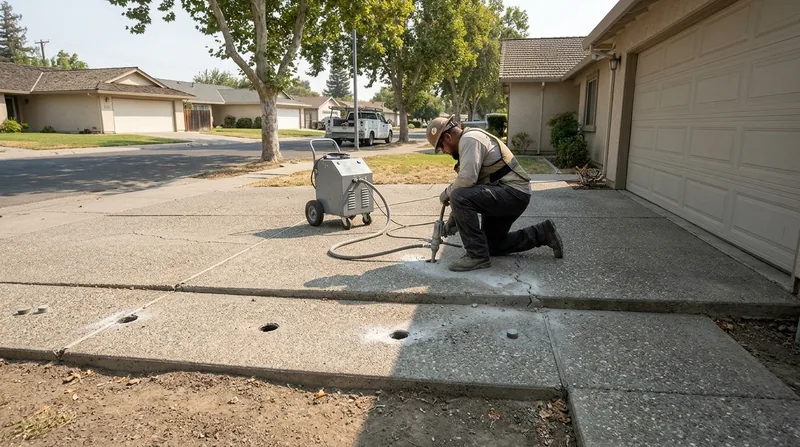 Concrete Leveling & Slab Lifting Modesto
